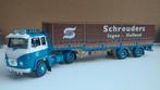 Tekno Schreuders Scania LB 76, Hobby en Vrije tijd, Modelauto's | 1:50, Ophalen of Verzenden, Zo goed als nieuw, Bus of Vrachtwagen