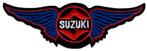 Suzuki stoffen opstrijk patch embleem #7, Ophalen of Verzenden, Nieuw