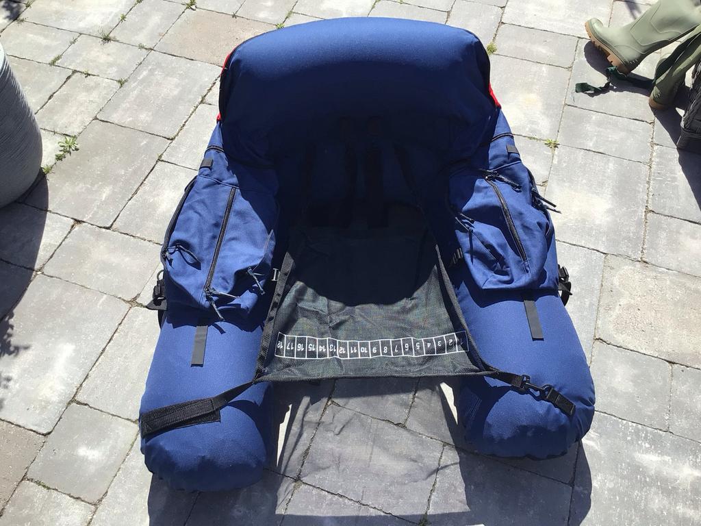 Shakespeare Expedition Bellyboat met tas - Nieuwstaat, Ophalen of Verzenden, Zo goed als nieuw