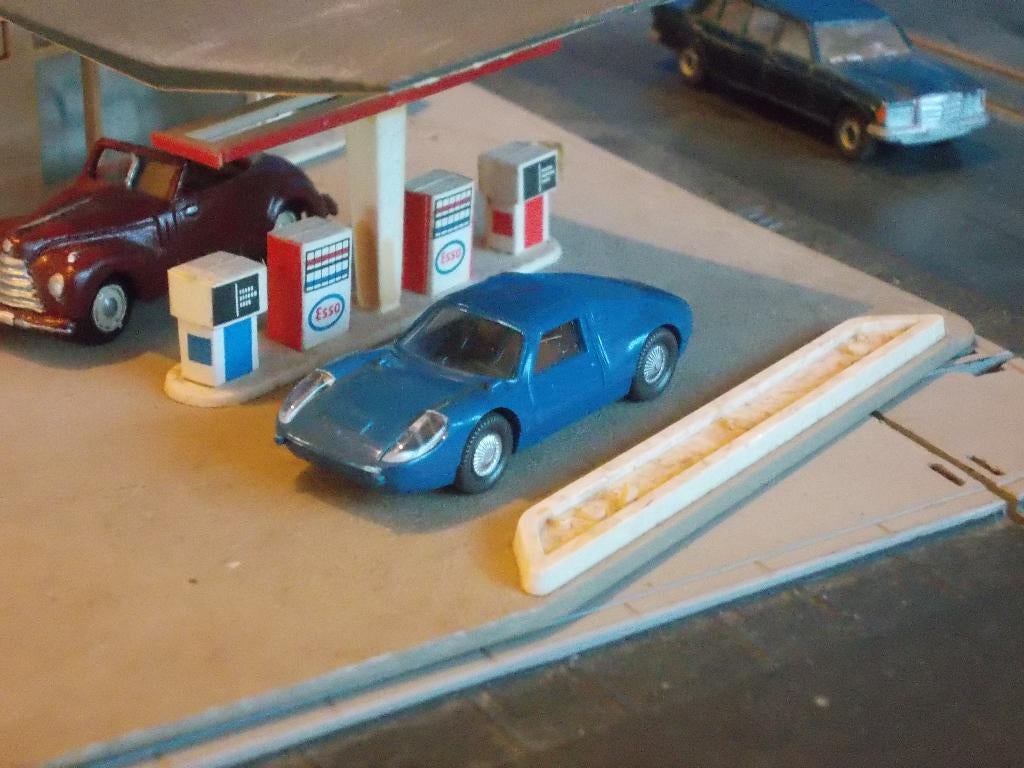 1964 Porsche 904 GTS - Wiking 163 capri-blauw, Ophalen of Verzenden, Zo goed als nieuw, Auto, Wiking