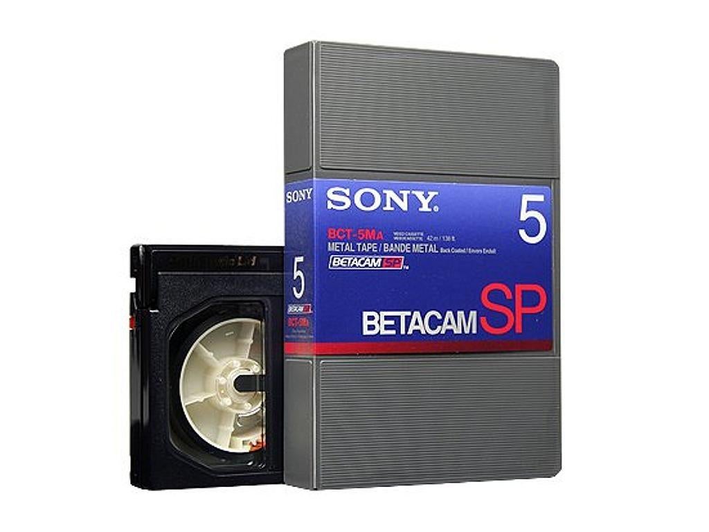 Betacam of Digibetacam digitaliseren, Ophalen, Video