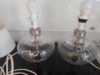 2 Tafellampen Ikea glas diverse, Verzenden, Zo goed als nieuw, Glas, Minder dan 50 cm