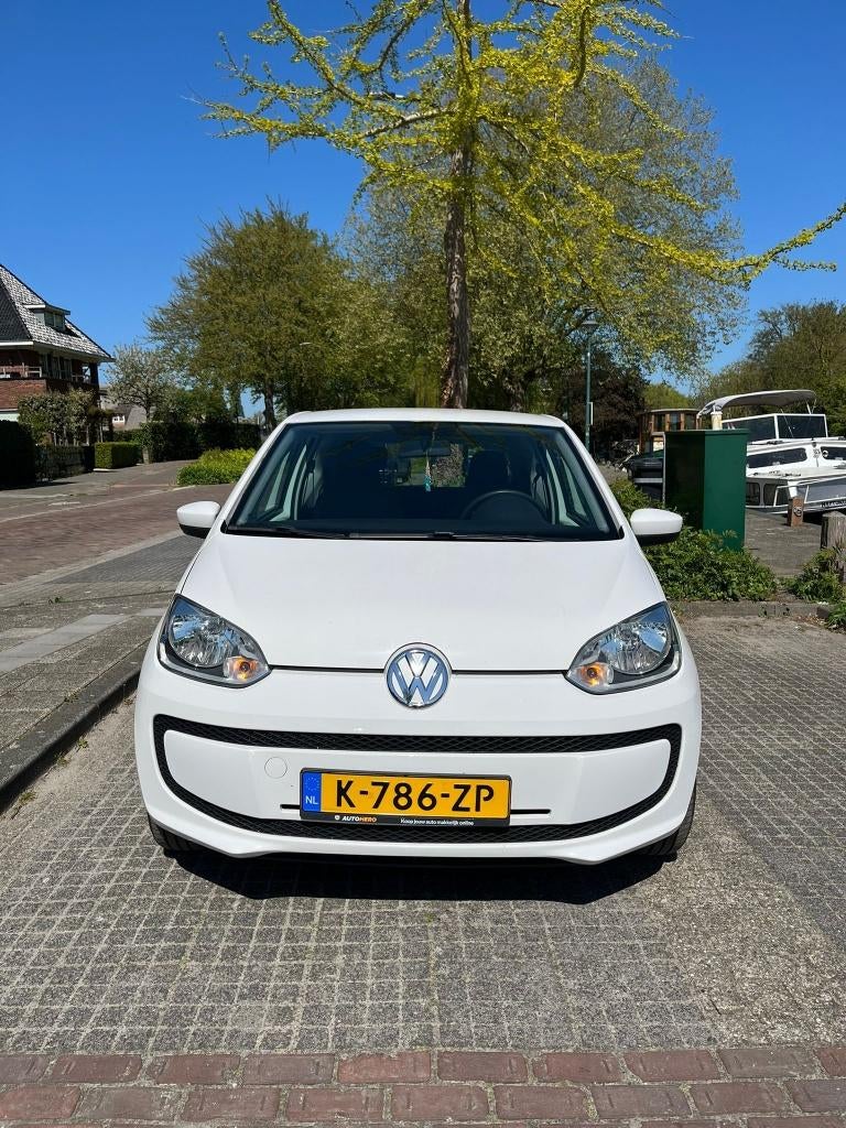 Volkswagen up! 1.0 44KW 2013 Wit, Voorwielaandrijving, Euro 5, Stof, 840 kg