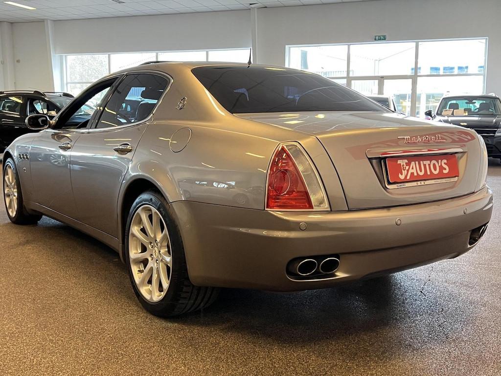 Maserati 4200 GT Quattroporte 4.2 EXECUTIVE LEER, NAVIGATIE,, Auto's, Maserati, Gebruikt, 8 cilinders, Leder, Bedrijf