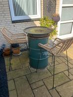 Olievat bartafel, Ophalen, Gebruikt