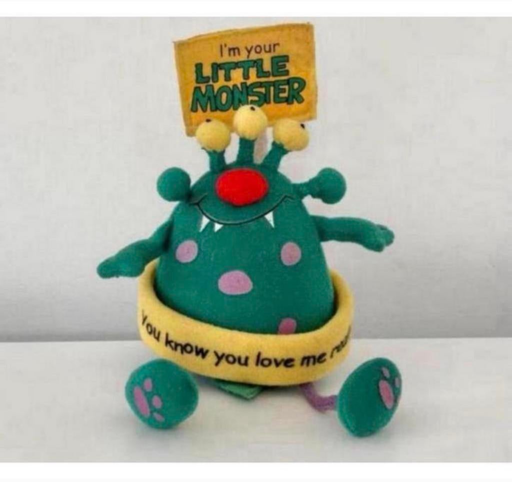 Vintage Xpressions Im Your Little Monster knuffel 1980 plush, Verzamelen, Ophalen of Verzenden, Zo goed als nieuw, H, H