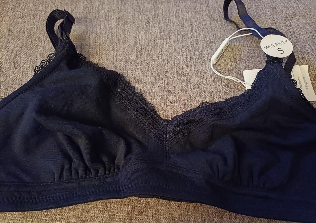 Voedings BH maat S, Kleding | Dames, Badmode en Zwemkleding, Ophalen of Verzenden, Zo goed als nieuw, Zwart, Bikini