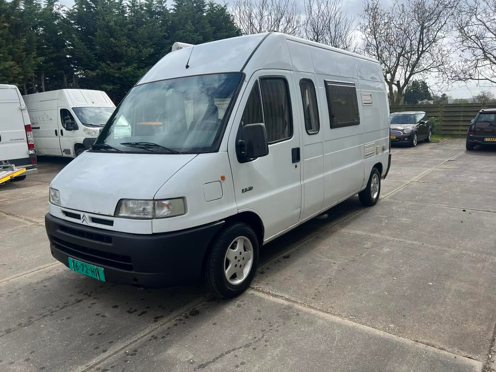 Buscamper Citroen Jumper 2.5 TD L3H2 Stuurbekrachtiging APk, Caravans en Kamperen, Campers, Bedrijf, tot en met 2, Buscamper of Camperbus
