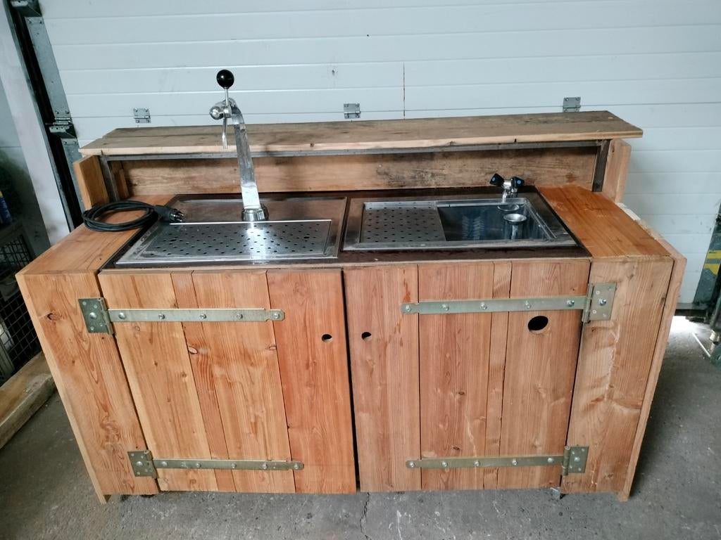 Mobiele biertap met koeling, Ophalen