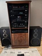 Sony V901 set uit 1989 compleet met kast en handleidingen, Ophalen, Zo goed als nieuw, Cassettedeck, Sony