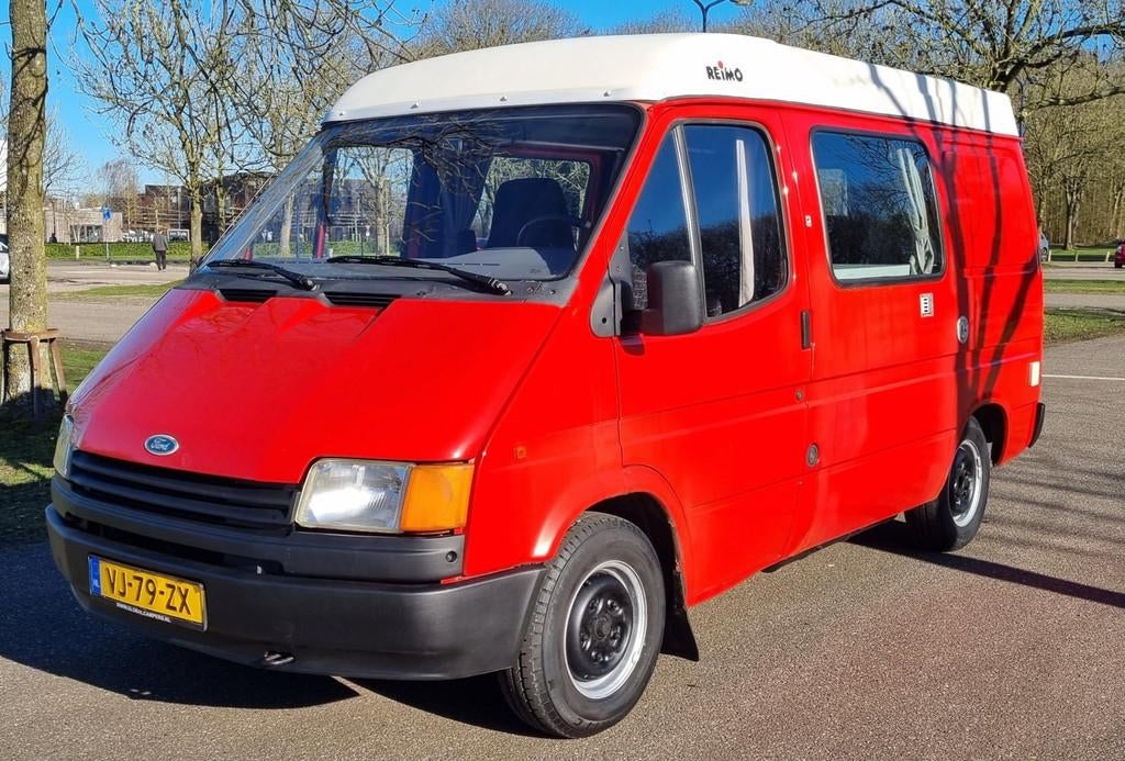 Ford TRANSIT 100 VAN ...CAMPER ... 2.0 BENZINE !, Caravans en Kamperen, Bedrijf, Handgeschakeld, Ford, Benzine