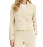 trendy korte blazer jasje beige creme maat 52 vintage stijl, Bonprix, Beige, Maat 46/48 (XL) of groter, Nieuw
