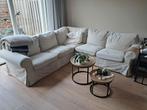 Witte hoekbank nog in goede staat (Ikea Ektorp), Huis en Inrichting, Banken | Bankstellen, Ophalen, Gebruikt, Hoekbank, 75 tot 100 cm
