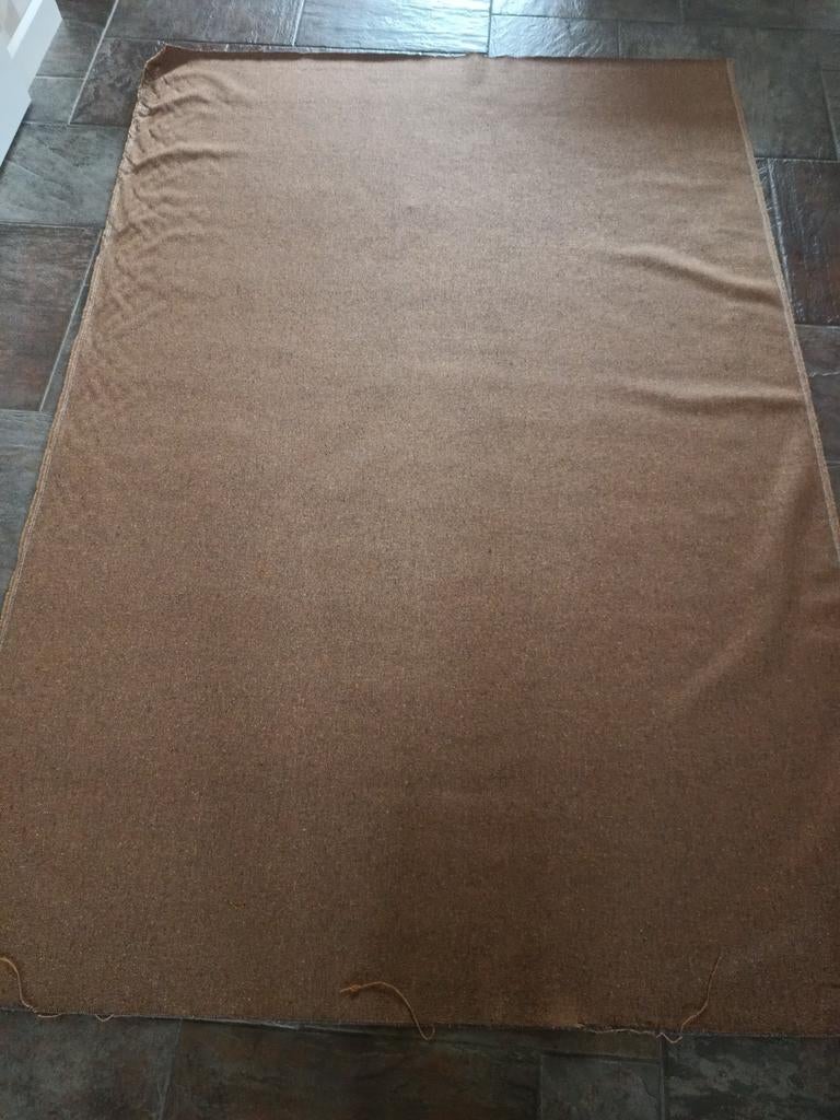 Lap meubelstof geweven verschillende kleuren  cognac, Hobby en Vrije tijd, Stoffen en Lappen, Wol, 120 cm of meer, Ophalen of Verzenden