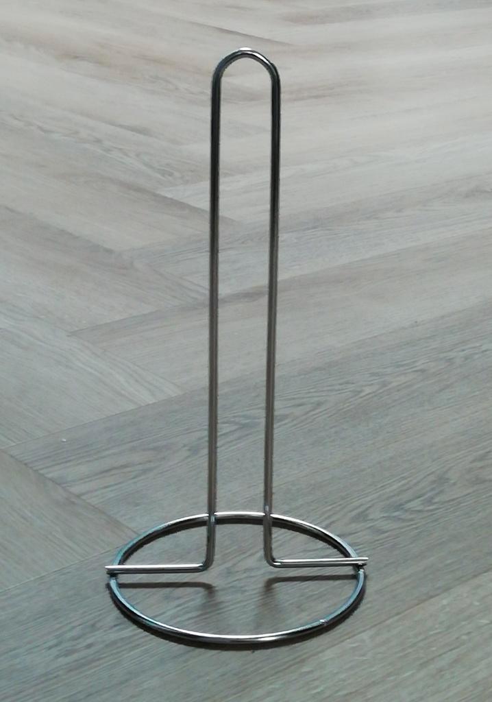 Keukenrolhouder van glanzend metaal., Huis en Inrichting, Keuken | Keukenbenodigdheden, Zo goed als nieuw, Ophalen of Verzenden