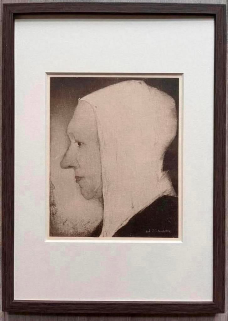 Jan Mankes 1889-1920 / Heliogravure Moeder - Jan Mankes 1923, Antiek en Kunst, Kunst | Etsen en Gravures, Ophalen of Verzenden