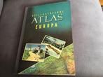 Geïllustreerde Atlas Europa met stickers. Uit 1954., Gelezen, Overige atlassen, 1800 tot 2000, Europa Overig