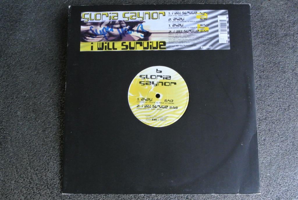 Gloria Gaynor – I Will Survive (Latino) (12”), Maxi-single, 1980 - 1989, Dance, Ophalen of Verzenden