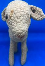 Zeldzaam Steiff lammetje uit 1920 met oude knop top conditie, Ophalen of Verzenden