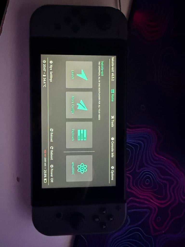 Nintendo Switch Console - V1 Unpatched - (rare), Spelcomputers en Games, Spelcomputers | Nintendo Switch, Zo goed als nieuw, Switch Original