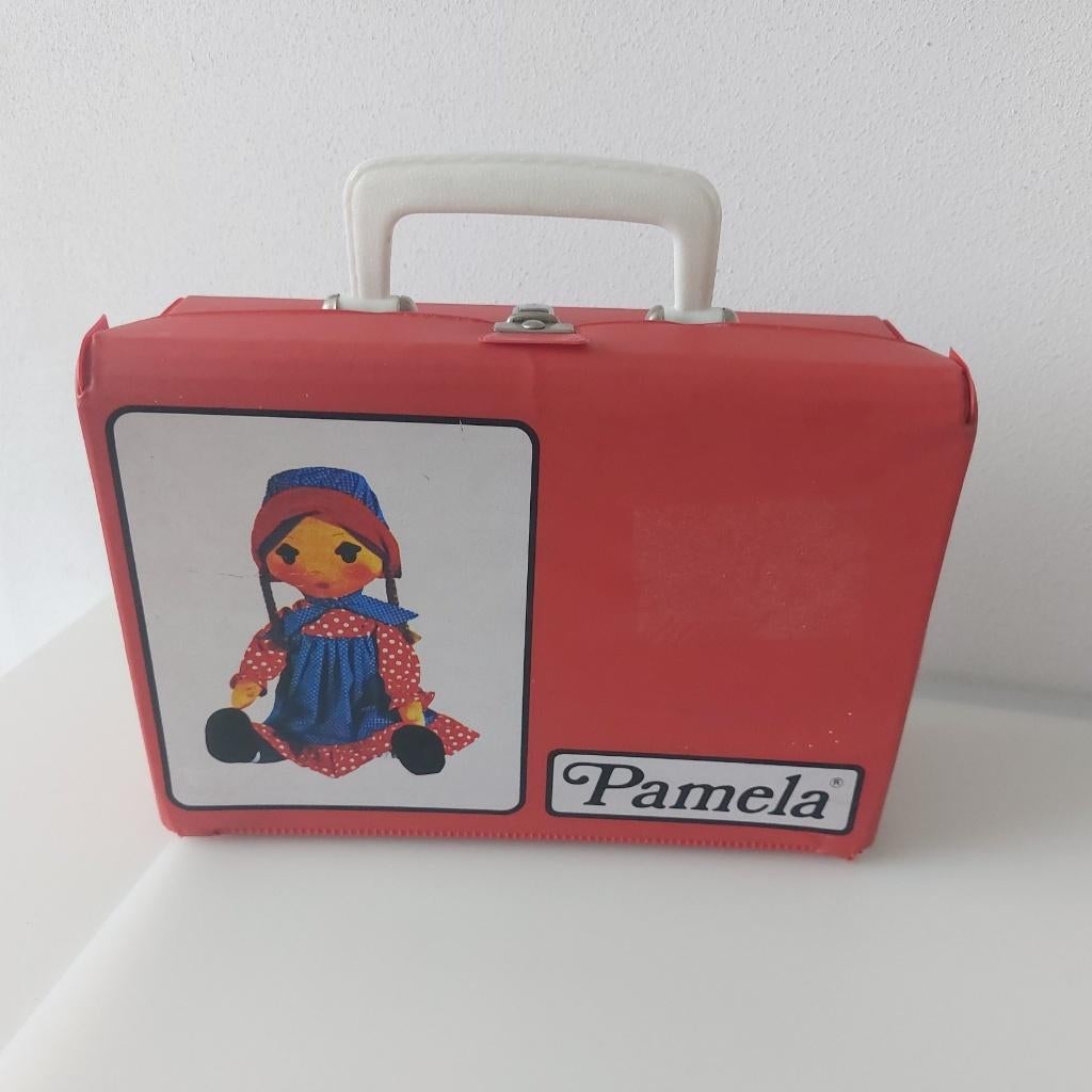 Oud koffertje voor soort holly hobbie pop Pamela, Verzamelen, Ophalen of Verzenden, Gebruikt, Overige typen