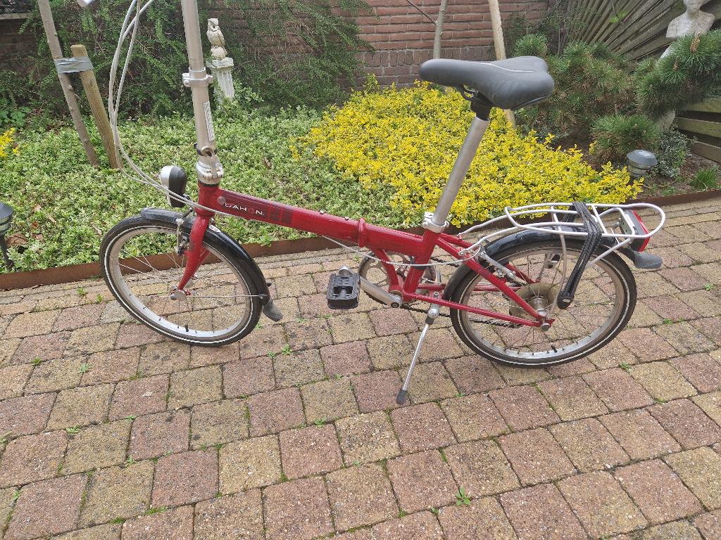 Dahon Speed vouwfiets, Fietsen en Brommers, Fietsen | Heren | Herenfietsen, Gebruikt, Velgrem, Versnellingen, Minder dan 49 cm