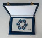 Victor Vasarely - HEXA Zsolnay Keramische Plaquette, Ophalen of Verzenden