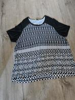 Ulla Popken shirt viscose elasthane 54 56, Ophalen of Verzenden, Maat 46/48 (XL) of groter, Zwart, Korte mouw