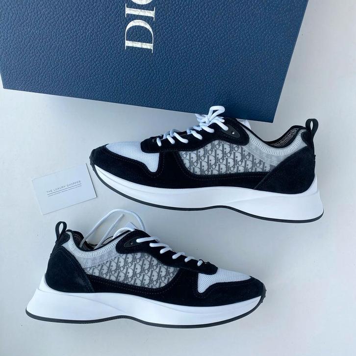 Dior B25 Sneakers - Op voorraad - Maat 36 t/m 46, Kleding | Heren, Schoenen, Nieuw, Zwart, Ophalen of Verzenden