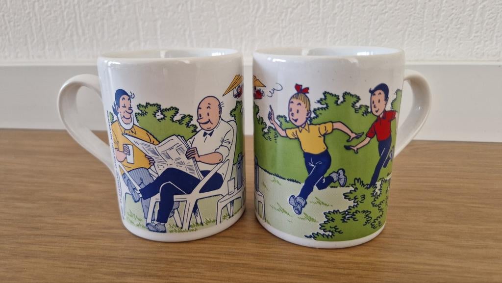 Suske en Wiske Mokken Albert Heijn 1992 (4 stuks), Ophalen, Suske en Wiske, Zo goed als nieuw, Gebruiksvoorwerp