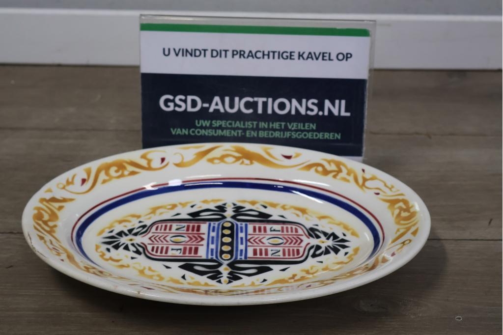 Art Deco Schaal van Oliefabrieken Calvé Delft, Antiek en Kunst, Ophalen of Verzenden