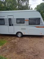 LMC 420 caravan, 2020, voortent en luifel en casetteluifel, Caravans en Kamperen, Bedrijf, Treinzit, Dwarsbed, 4 tot 5 meter