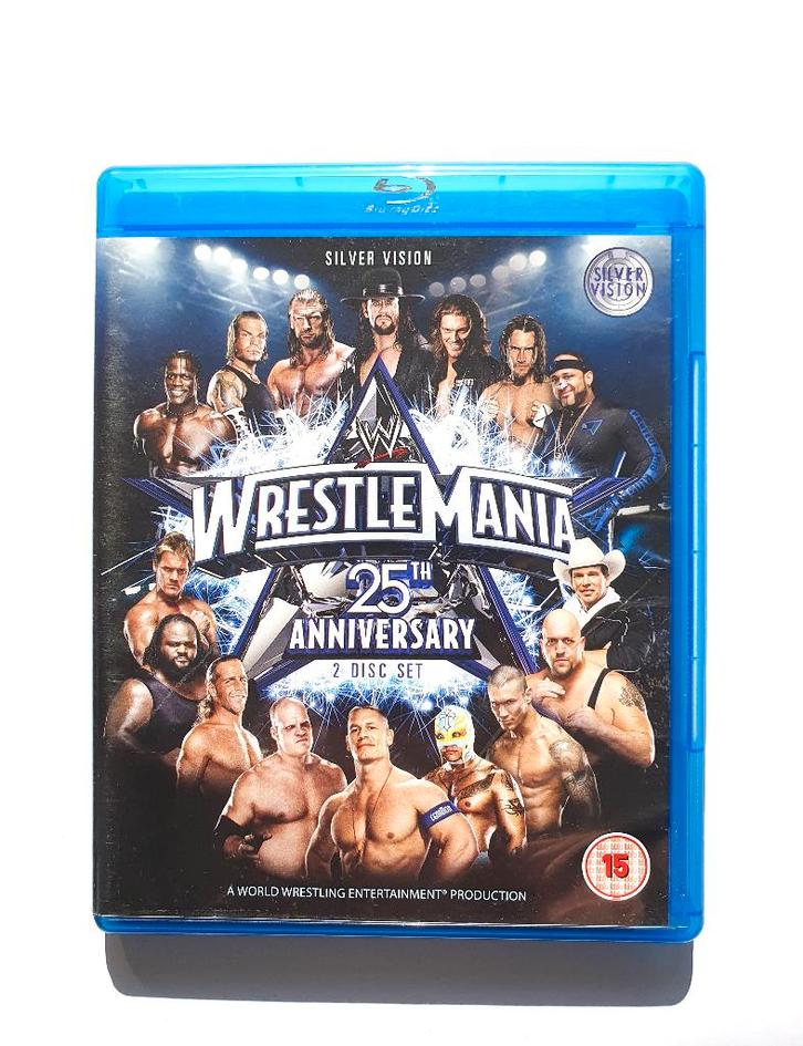 Wrestlemania 25th Anniversary (2 disc), Cd's en Dvd's, Blu-ray, Zo goed als nieuw, Ophalen of Verzenden