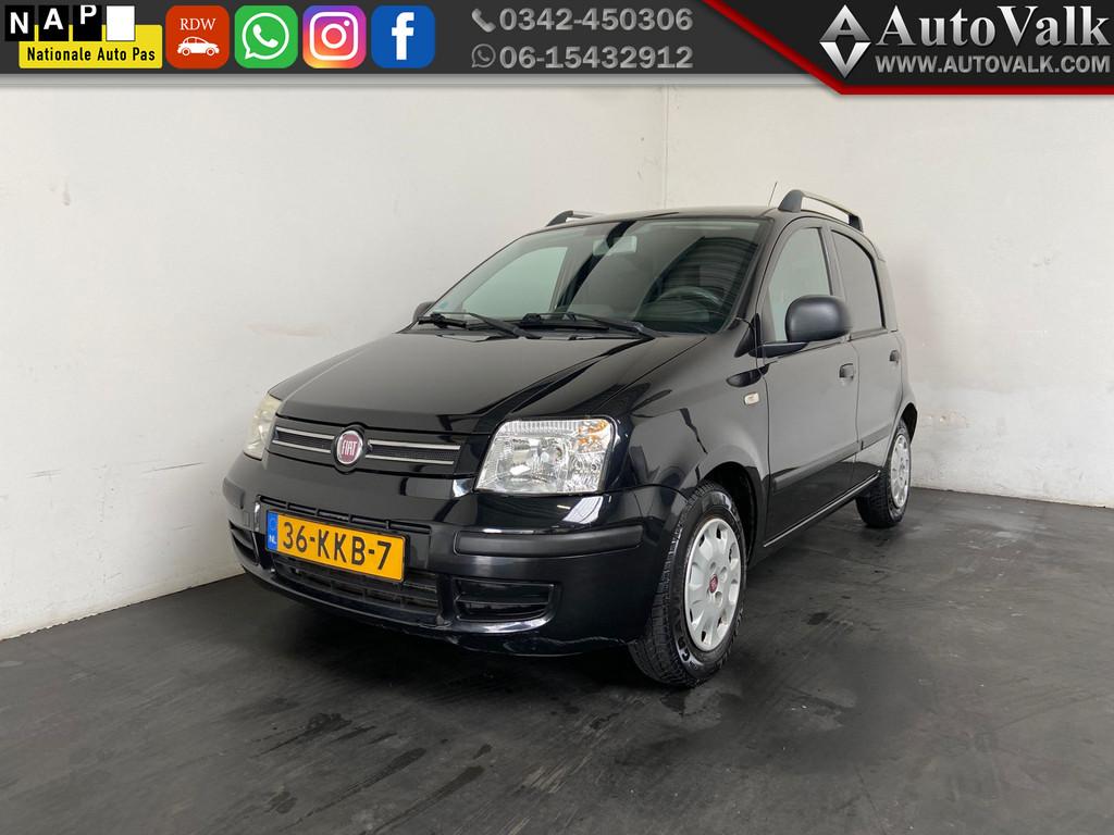Fiat Panda 1.2 Edizione Cool. Airco. Elek pakket! (bj 2009), Auto's, Fiat, Voorwielaandrijving, Gebruikt, Zwart, Origineel Nederlands