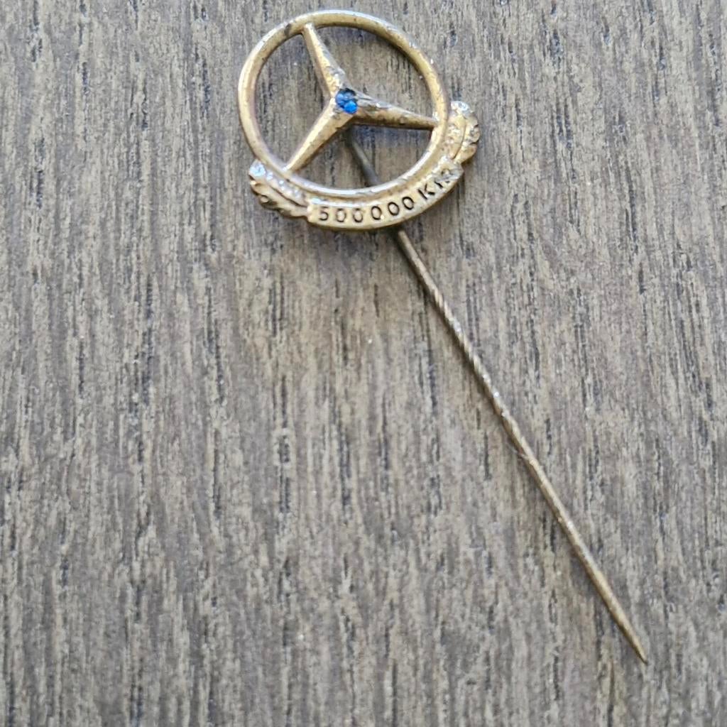 Mercedes jubileumspeld met safier, Ophalen of Verzenden, Transport