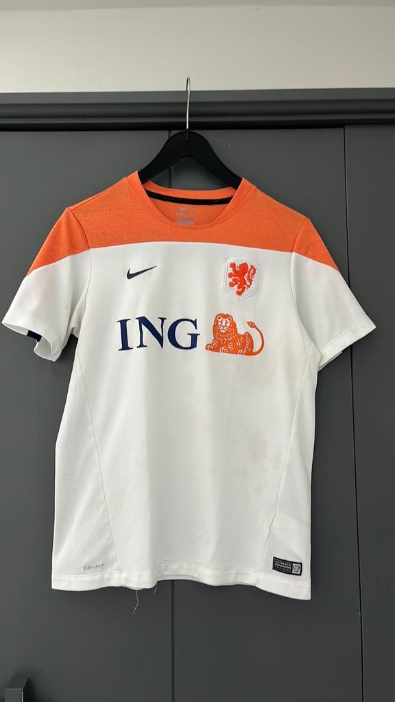 Voetbalshirt Nike KNVB maat 158-170, Maat XS of kleiner, Ophalen, Gebruikt, Shirt