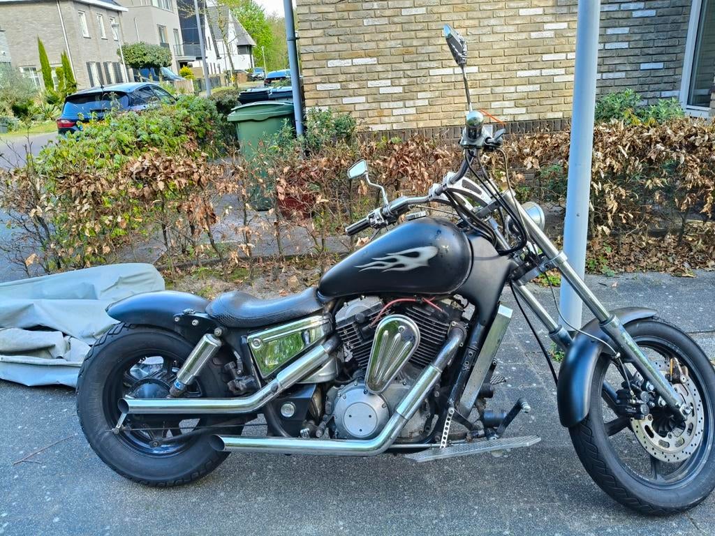 Honda Shadow VT 1100 uit 1987 - Recent onderhoud!, Motoren, Motoren | Honda, Particulier, Chopper