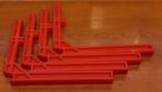 4 Bruder rode stelpoten tbv vrachtcontainer, Kinderen en Baby's, Ophalen of Verzenden, Zo goed als nieuw