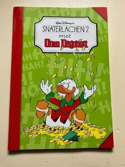 Snaterlachen met Oom Dagobert, Eén stripboek, Zo goed als nieuw, Walt disney, Ophalen of Verzenden