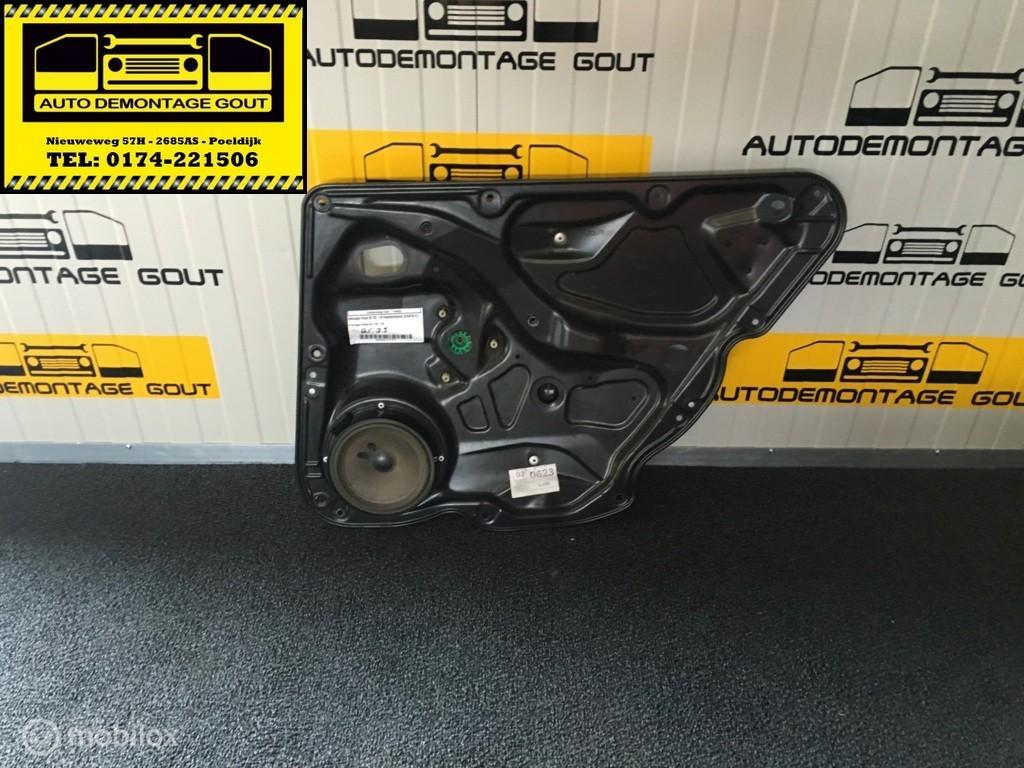 Volkswagen Passat B6 Raammechanisme Rechts Achter 3C4839756, Gebruikt, Volkswagen, Ophalen of Verzenden, Volkswagen