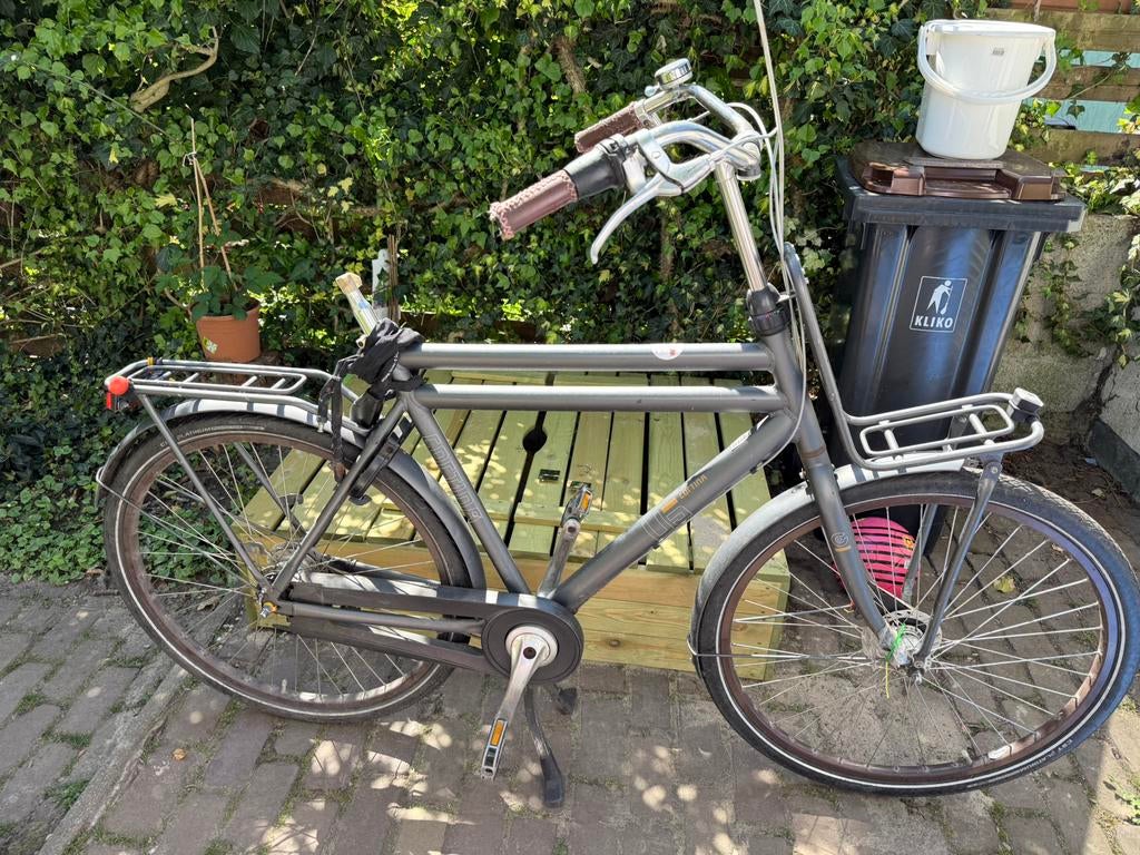 Cortina herenfiets u5 transporter (opknappertje), Fietsen en Brommers, Minder dan 10 versnellingen, Gebruikt, Overige maten, 61 tot 65 cm