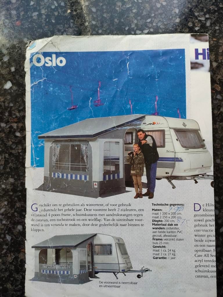 Dorema Oslo wintervoortent, Caravans en Kamperen, Caravan accessoires, Ophalen of Verzenden, Gebruikt