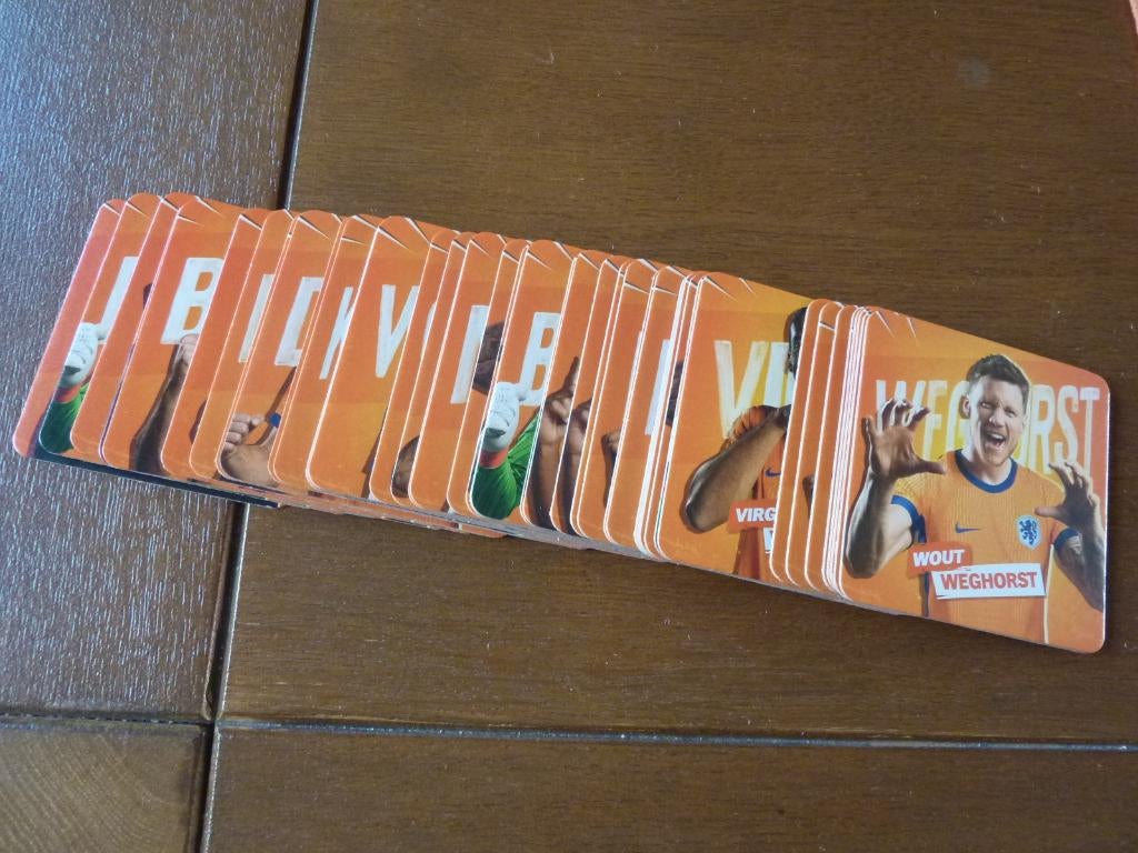 AH voetbal viltjes complete set, Ophalen of Verzenden, Nieuw, Overige binnenlandse clubs, Overige typen