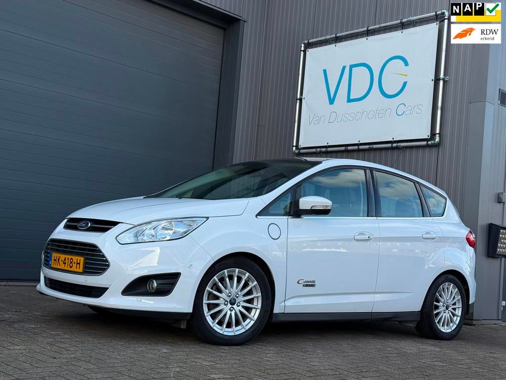 Ford C-Max 2.0 Plug-in Hybrid Titanium Plus | Automaat | Led, Auto's, 137 pk, Gebruikt, 4 cilinders, Wit