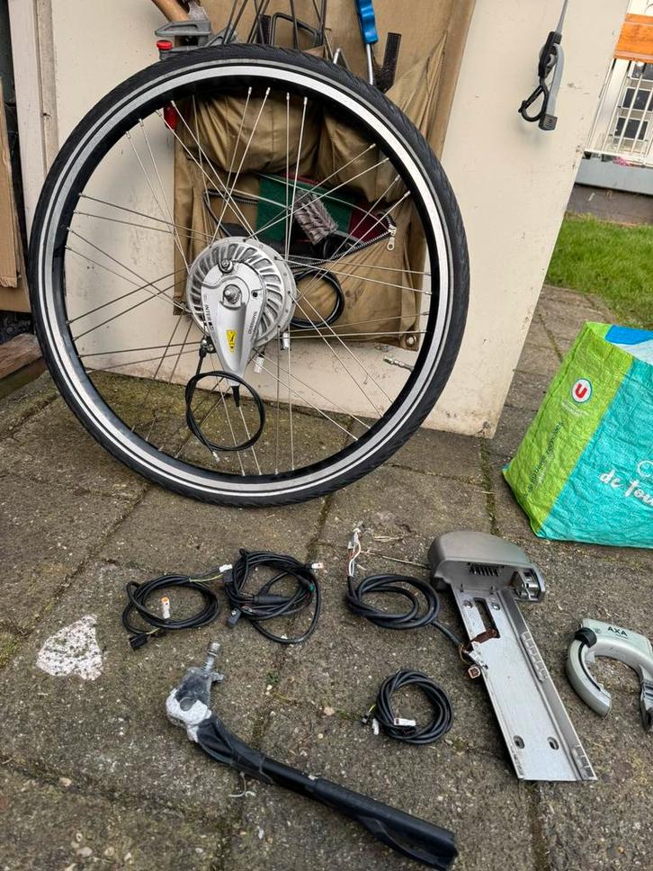 Sparta F8e C3 voorwiel motor voorvork achterwiel onderdelen, Fietsen en Brommers, Fietsaccessoires | Overige Fietsaccessoires