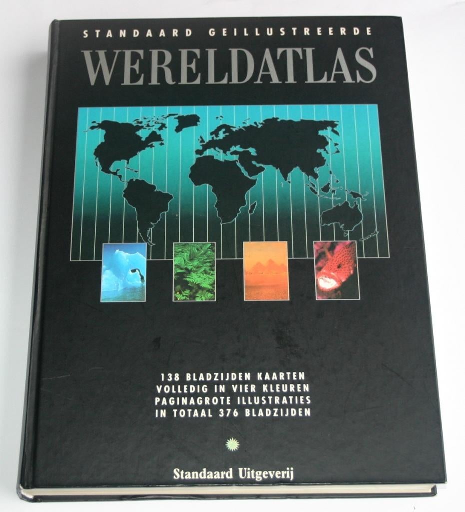 Standaard geïllustreerde Wereldatlas, Ophalen of Verzenden, 1800 tot 2000, Wereld, Landkaart