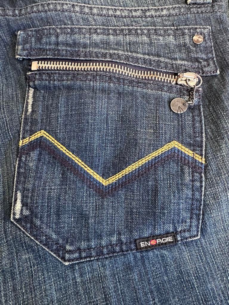 Energie jeans Y2K distressed denim 34x32, Kleding | Heren, Spijkerbroeken en Jeans, Ophalen of Verzenden, Gedragen, Blauw, W33 - W34 (confectie 48/50)