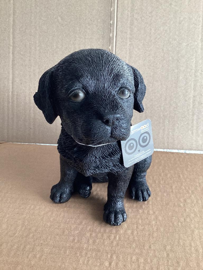 Hond, poly stone beeld, Ophalen, Nieuw, Dier