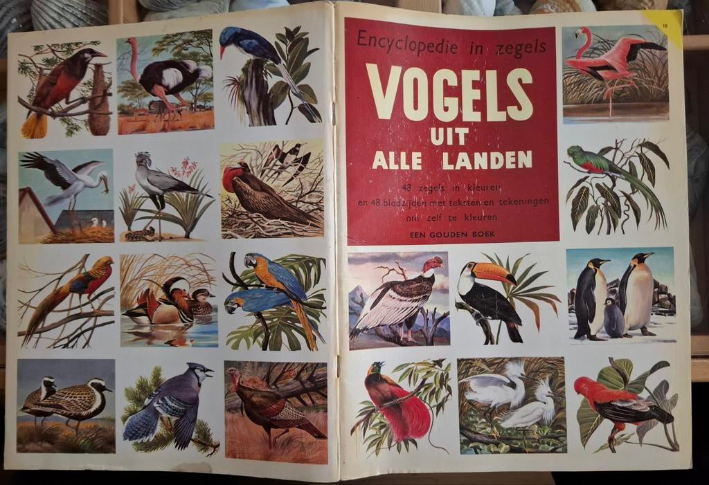 Vogels uit alle landen. Encyclopedie in Zegels. € 5,--, Ophalen of Verzenden, Gelezen, Plaatjesalbum