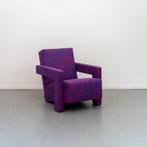 2x Cassina Utrecht Chair G Rietveld LMTD edition Red on Blue, Huis en Inrichting, Fauteuils, Niet ingevuld, Niet ingevuld, Nieuw